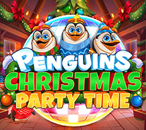 Penguins Christmas Party Time